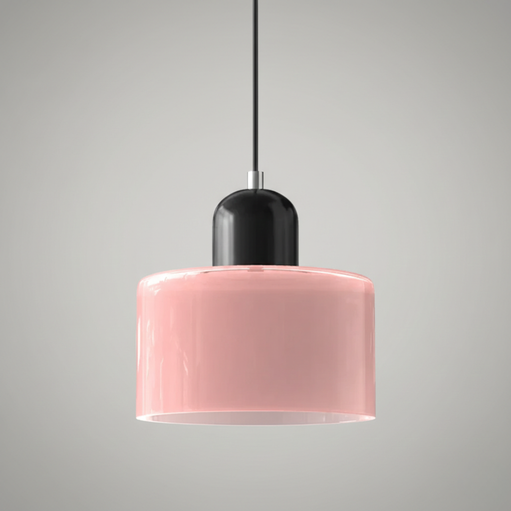 Retro Glass Pendant Light – 15cm x 17cm