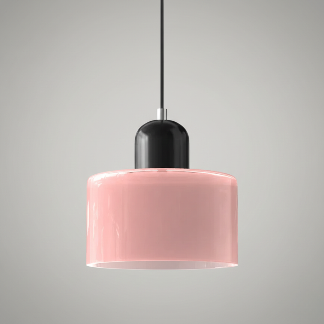 Retro Glass Pendant Light – 15cm x 17cm