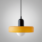 Retro Glass Pendant Light 25cm – Color Hanging Lamp