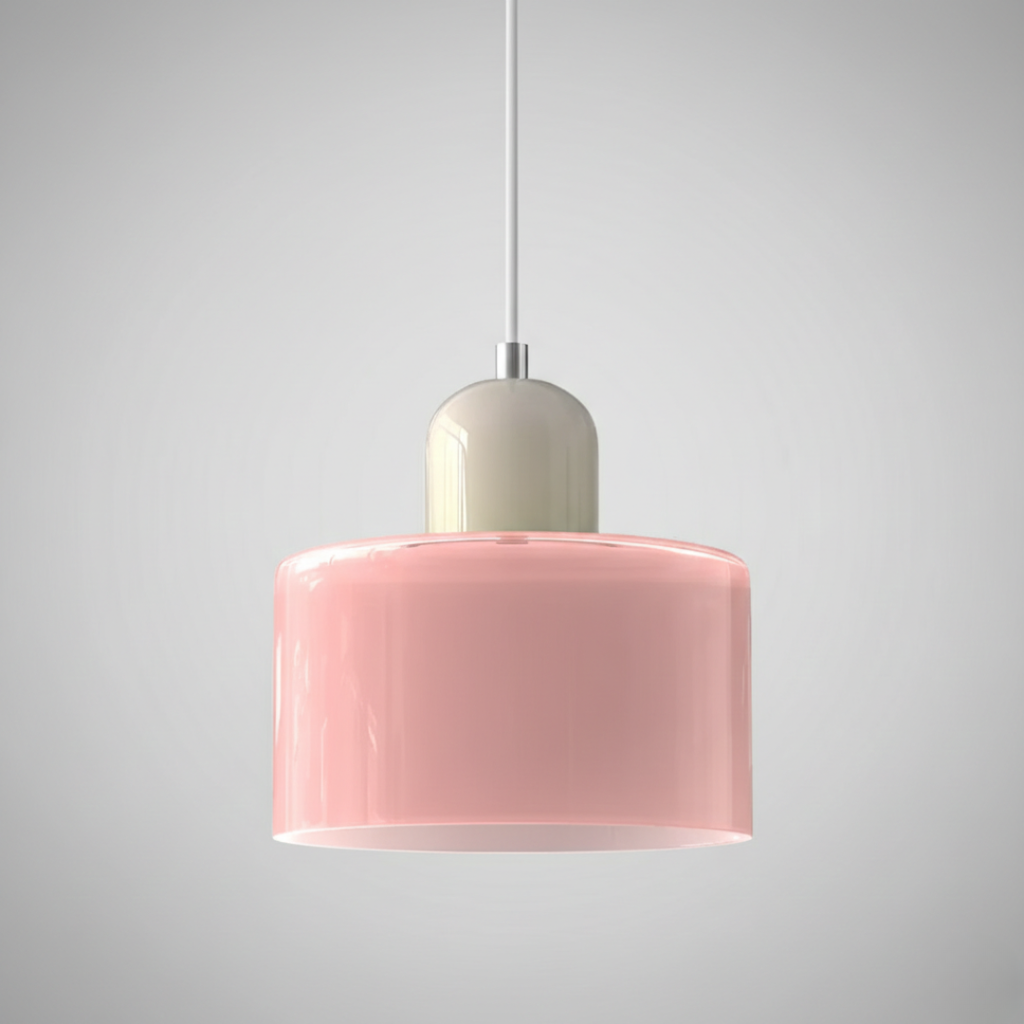 Retro Glass Pendant Light – 15cm x 17cm