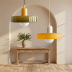 Retro Glass Pendant Light 25cm – Color Hanging Lamp