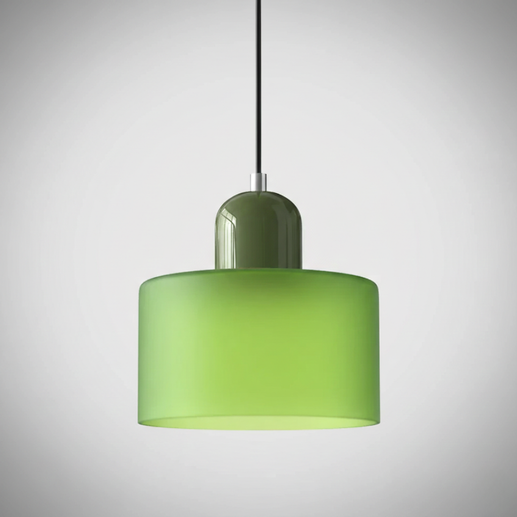 Retro Glass Pendant Light – 15cm x 17cm