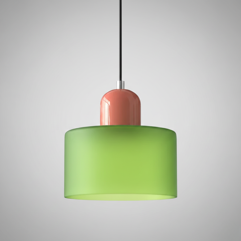 Retro Glass Pendant Light – 15cm x 17cm