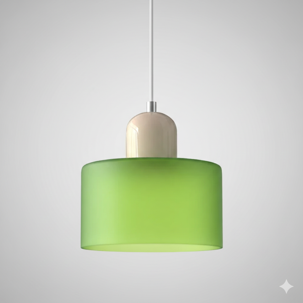 Retro Glass Pendant Light – 15cm x 17cm
