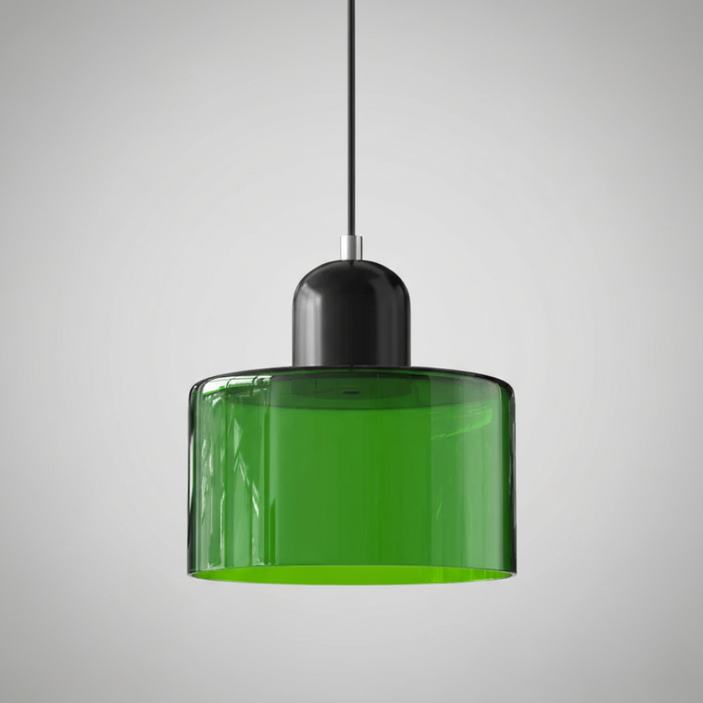 Retro Glass Pendant Light – 15cm x 17cm