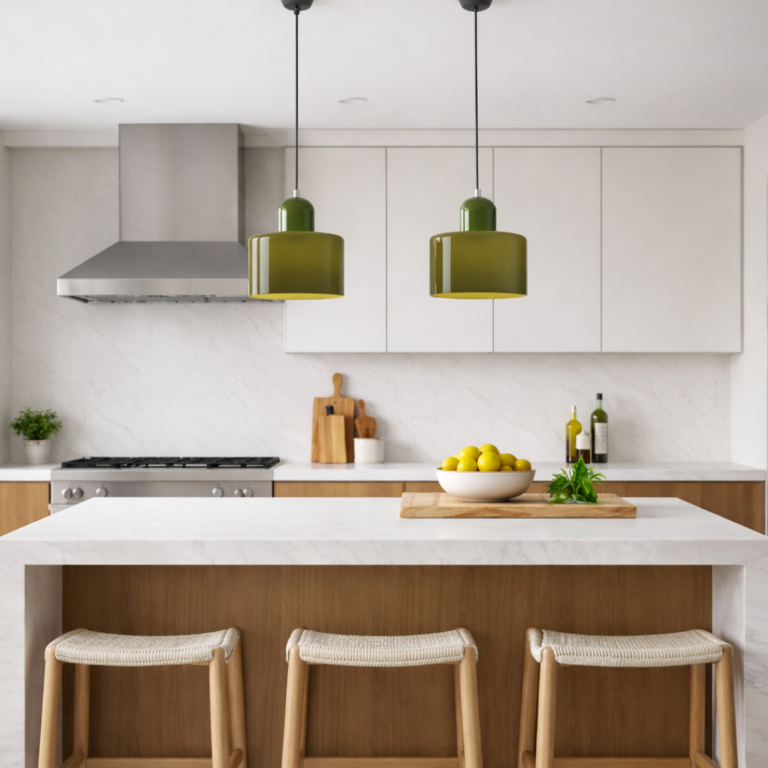 Retro Glass Pendant Light – 15cm x 17cm