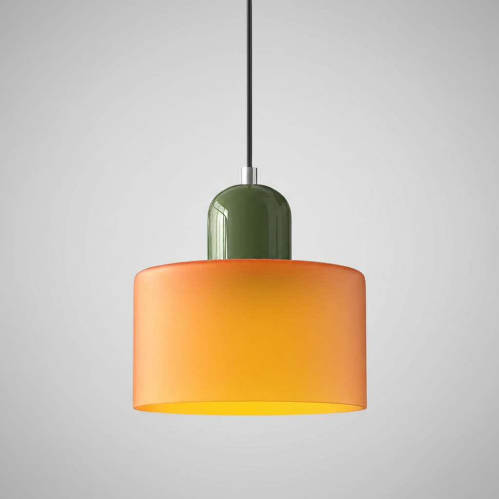 Retro Glass Pendant Light – 15cm x 17cm
