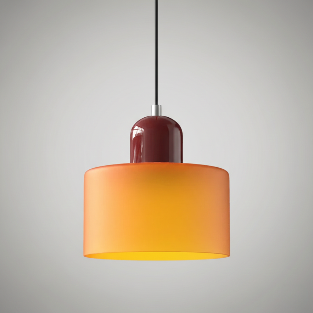 Retro Glass Pendant Light – 15cm x 17cm