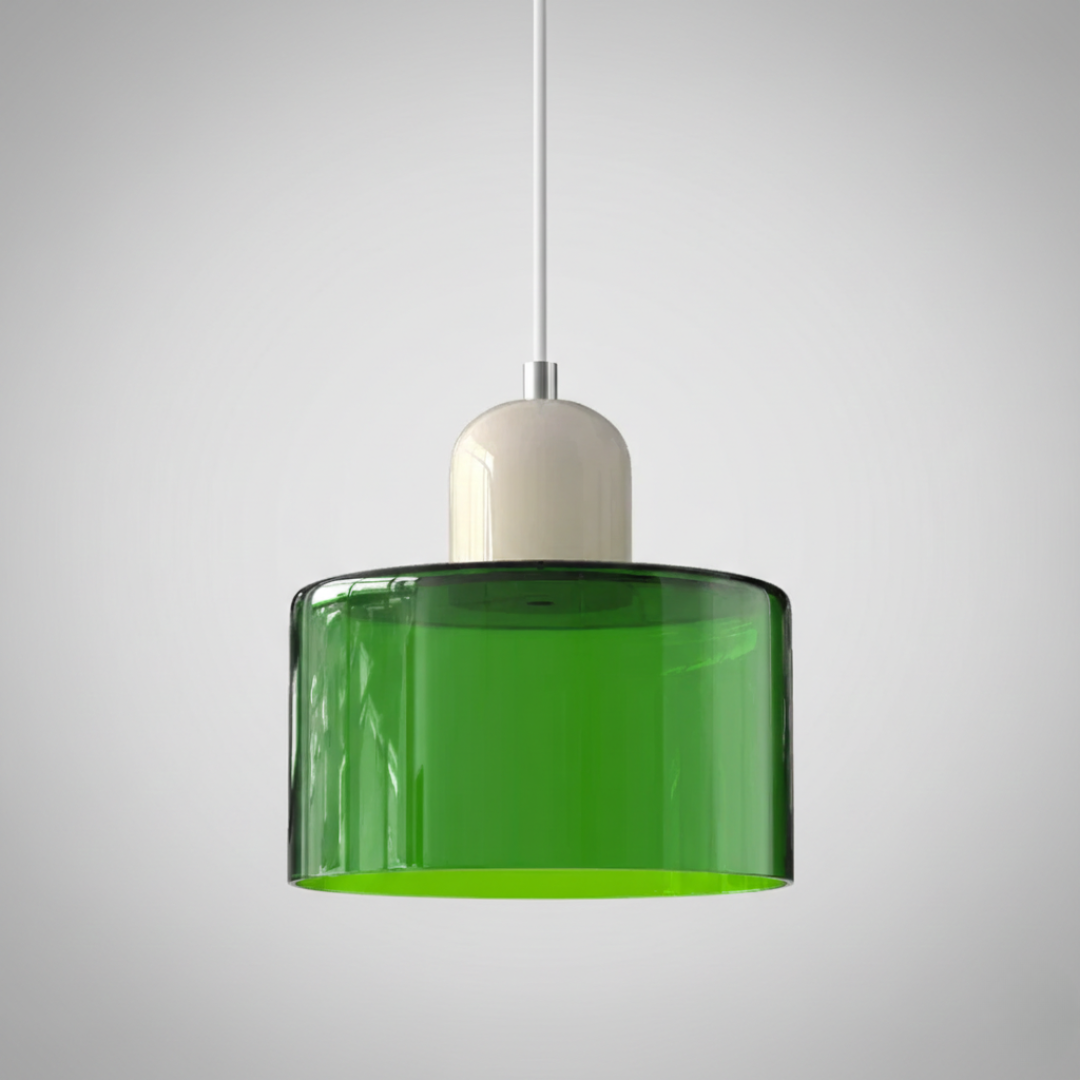 Retro Glass Pendant Light – 15cm x 17cm