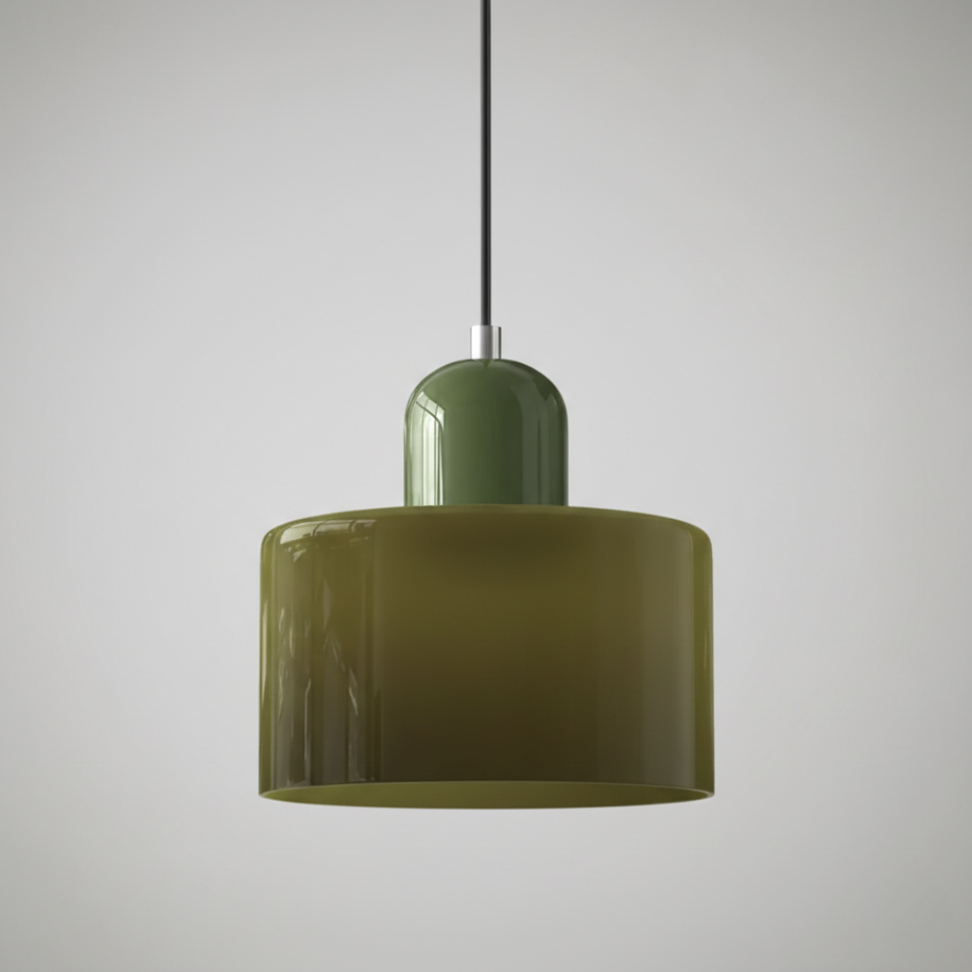Retro Glass Pendant Light – 15cm x 17cm