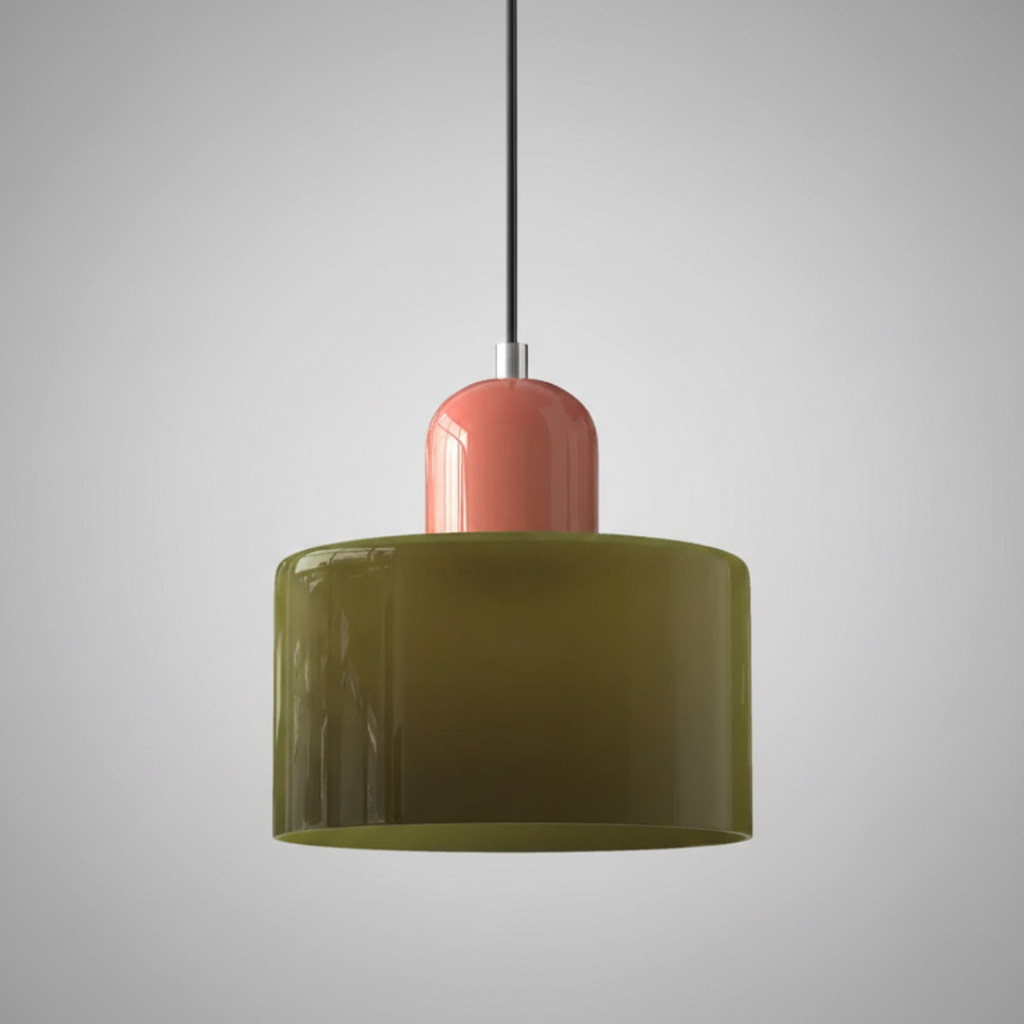 Retro Glass Pendant Light – 15cm x 17cm