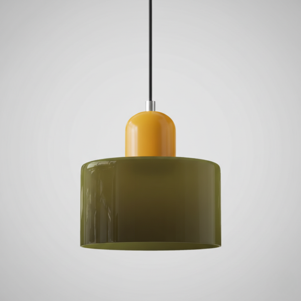 Retro Glass Pendant Light – 15cm x 17cm