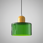 Retro Glass Pendant Light – 15cm x 17cm