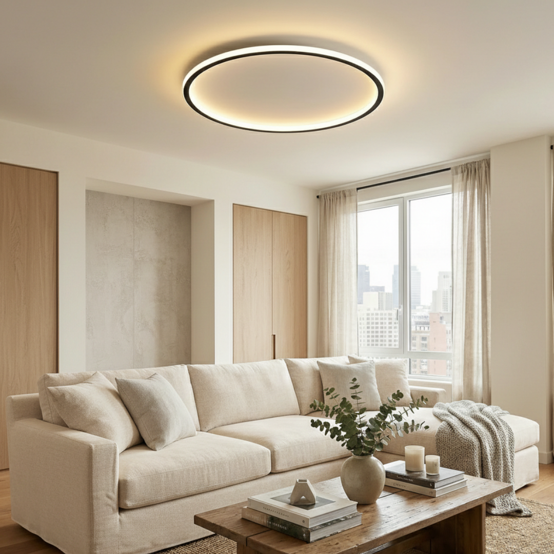 Aurora Halo Scandinavian LED Ceiling Light