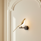 Modern Gold Bird Wall Lamp