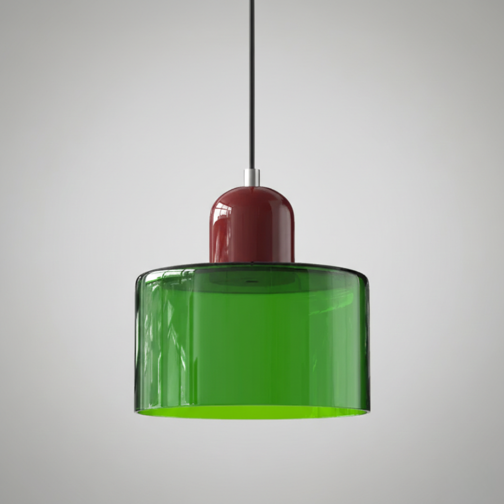 Retro Glass Pendant Light – 15cm x 17cm