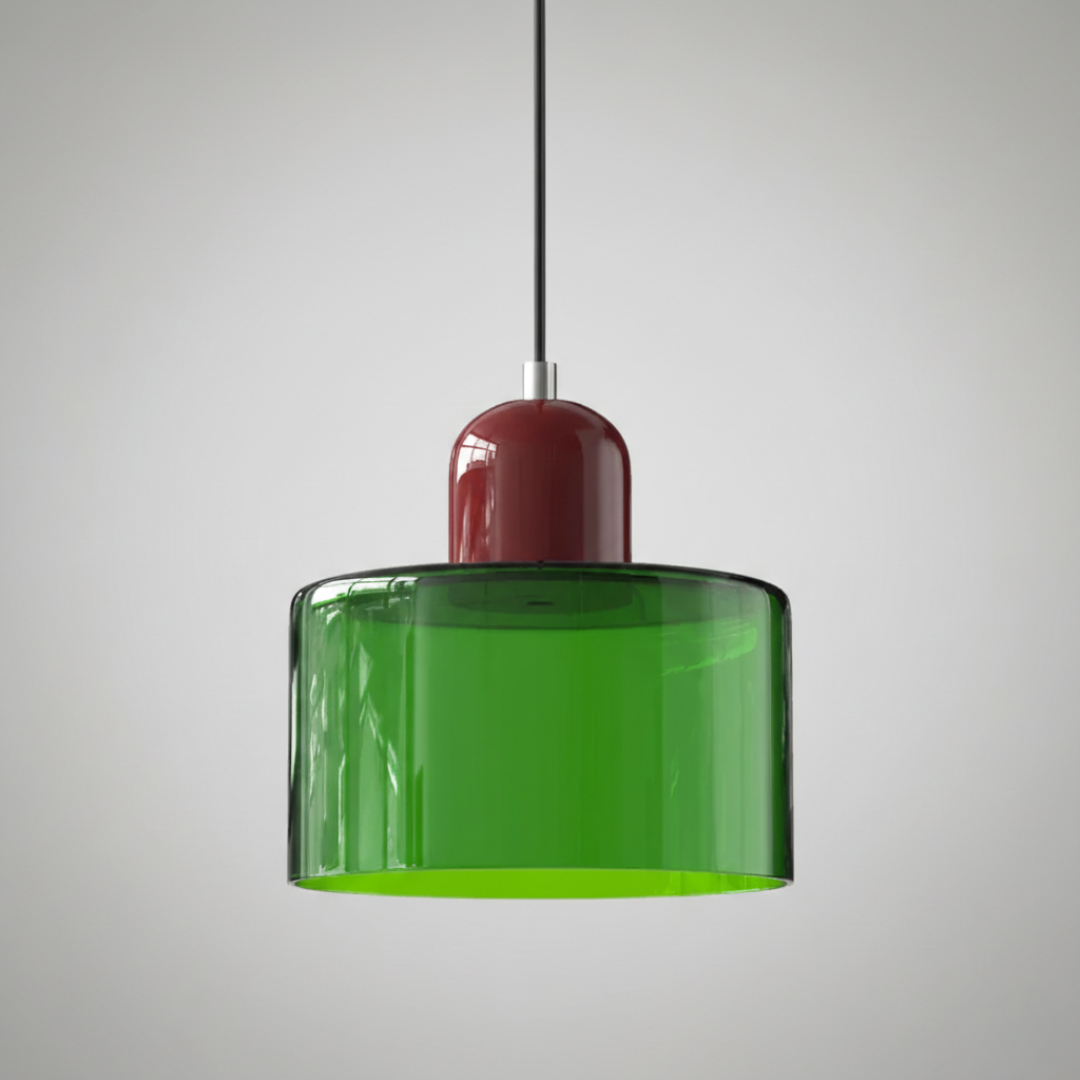 Retro Glass Pendant Light – 15cm x 17cm