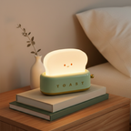 Cute Toaster Night Light – LED Bedside Lamp with Warm White Glow
