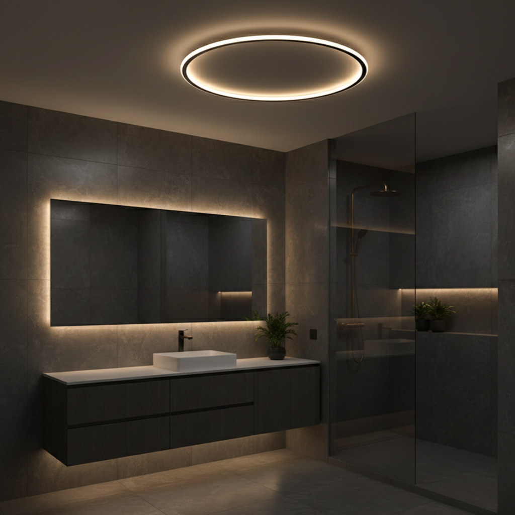 Aurora Halo Scandinavian LED Ceiling Light