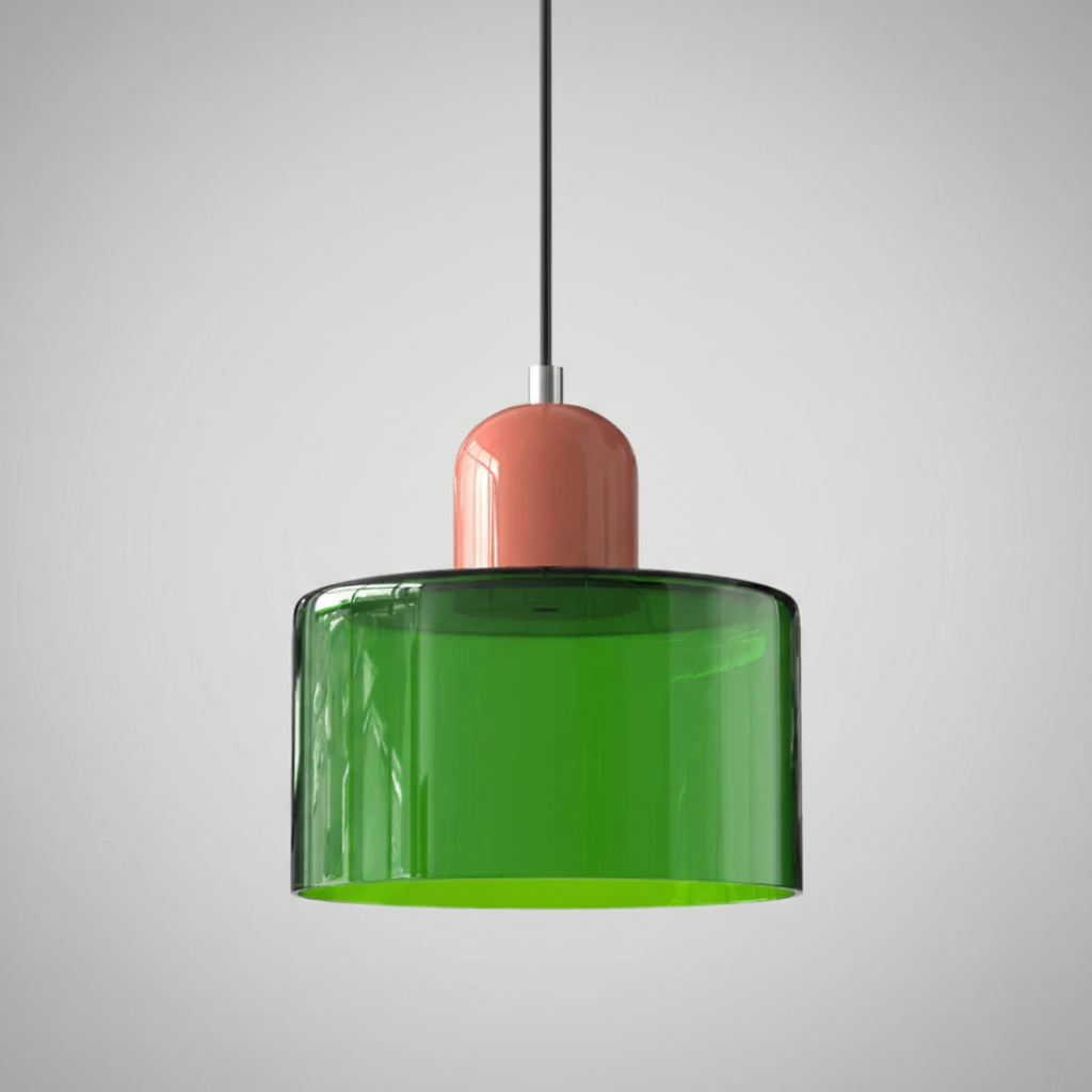 Retro Glass Pendant Light – 15cm x 17cm