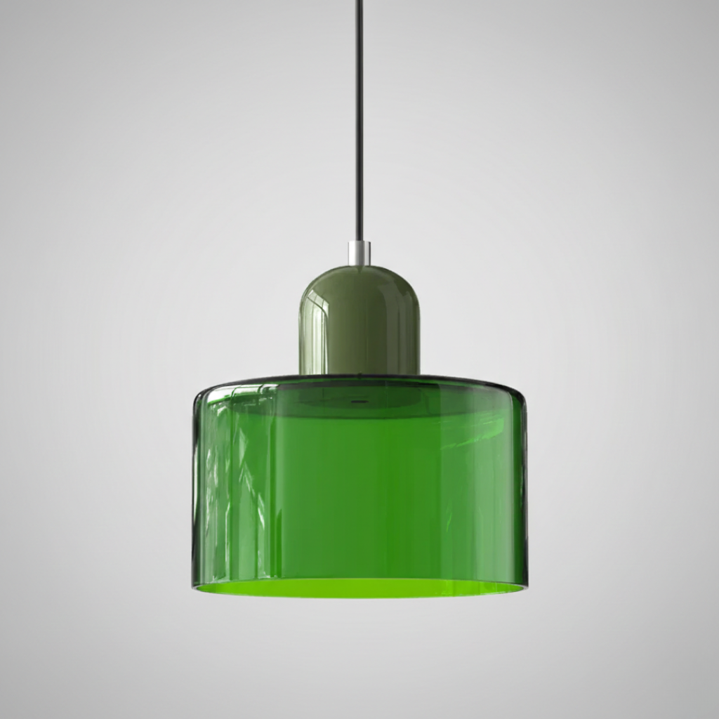 Retro Glass Pendant Light – 15cm x 17cm