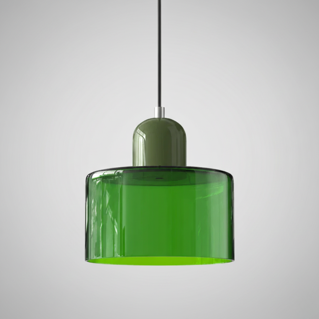 Retro Glass Pendant Light – 15cm x 17cm