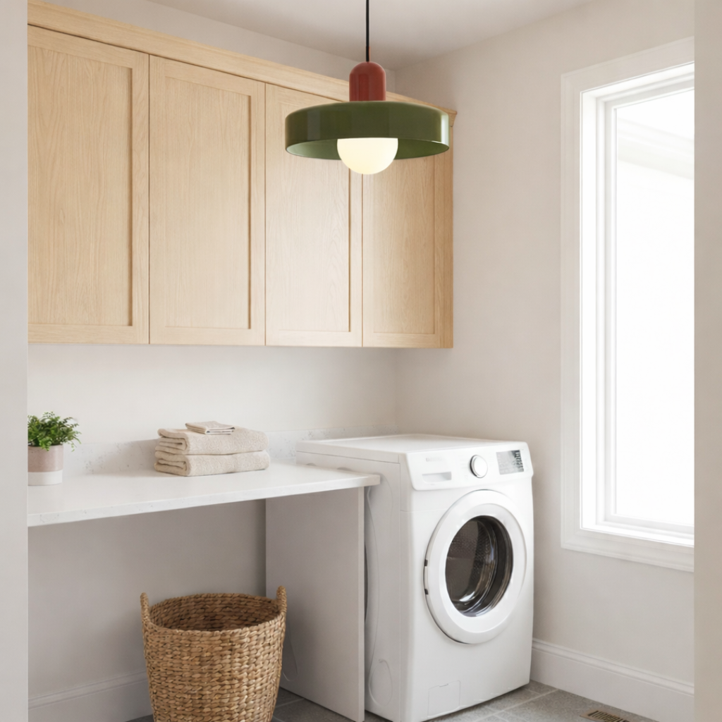 Retro Glass Pendant Light 25cm – Color Hanging Lamp