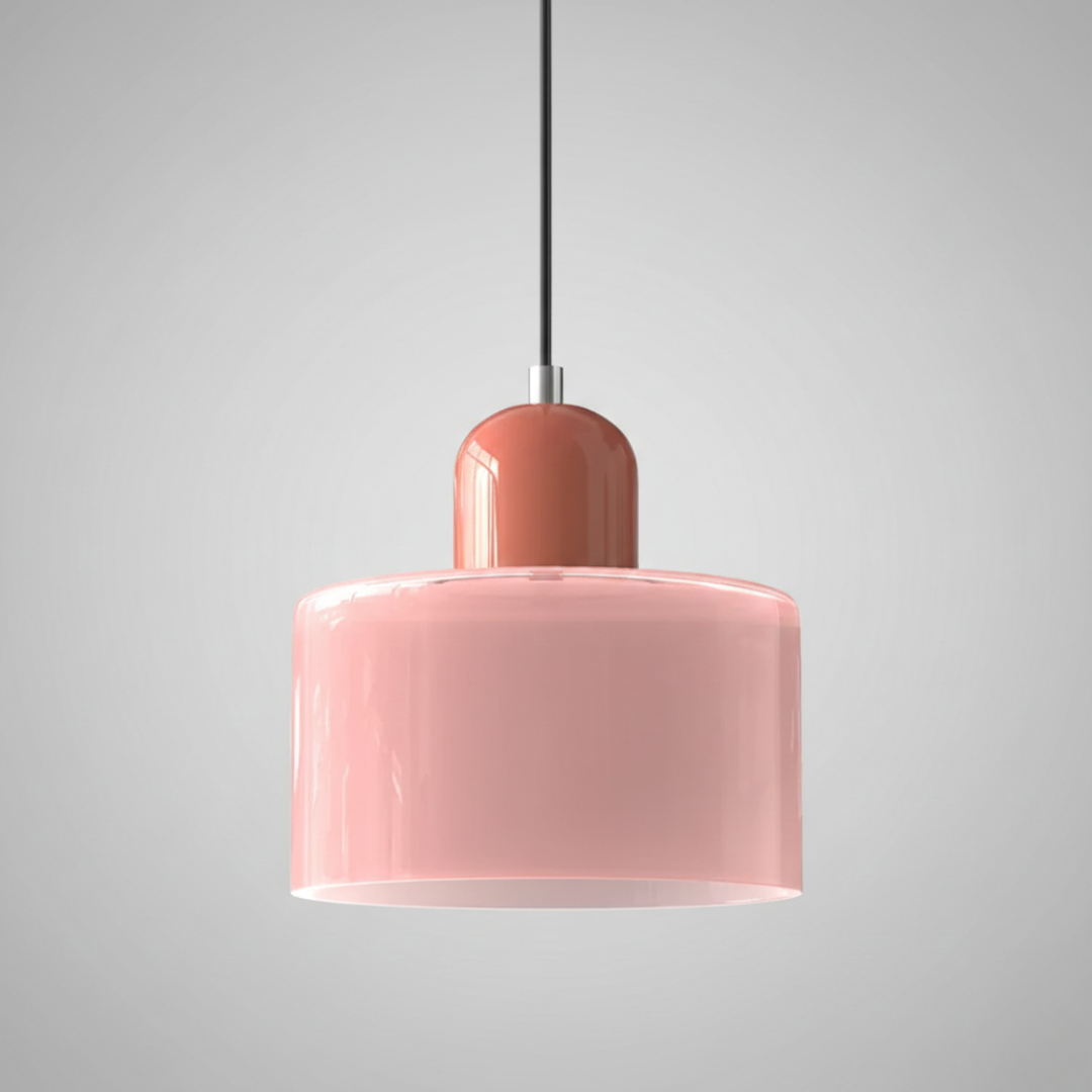 Retro Glass Pendant Light – 15cm x 17cm