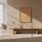 Geometric Decorative Wall Panel