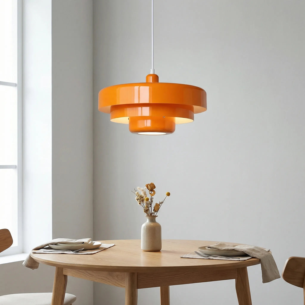 Baulix - Tiered Mid-Century Pendant Light Shade