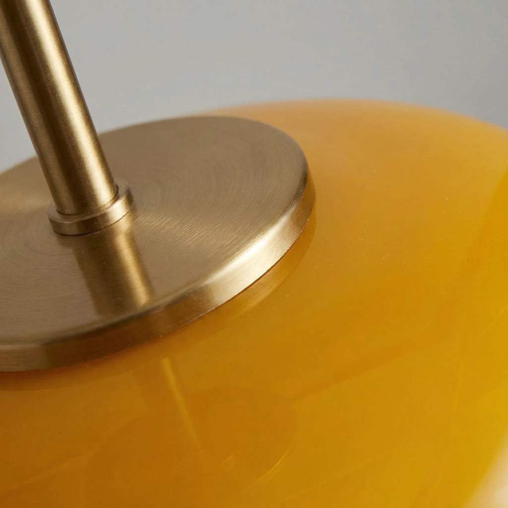 Lumaris - Retro Bauhaus Disc Ceiling Lamp