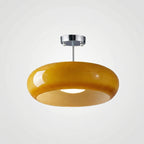 Lumaris - Retro Bauhaus Disc Ceiling Lamp