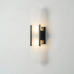 Lumevara - Elongated Alabaster Wall Sconce With Brass Fittings
