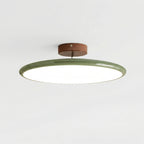 Lumiveil - Circular Flush-Mount Ceiling Lamp
