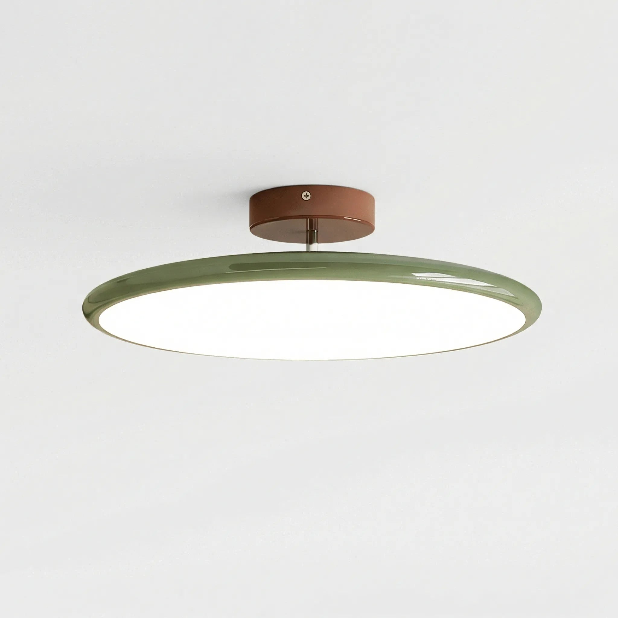 Lumiveil - Circular Flush-Mount Ceiling Lamp