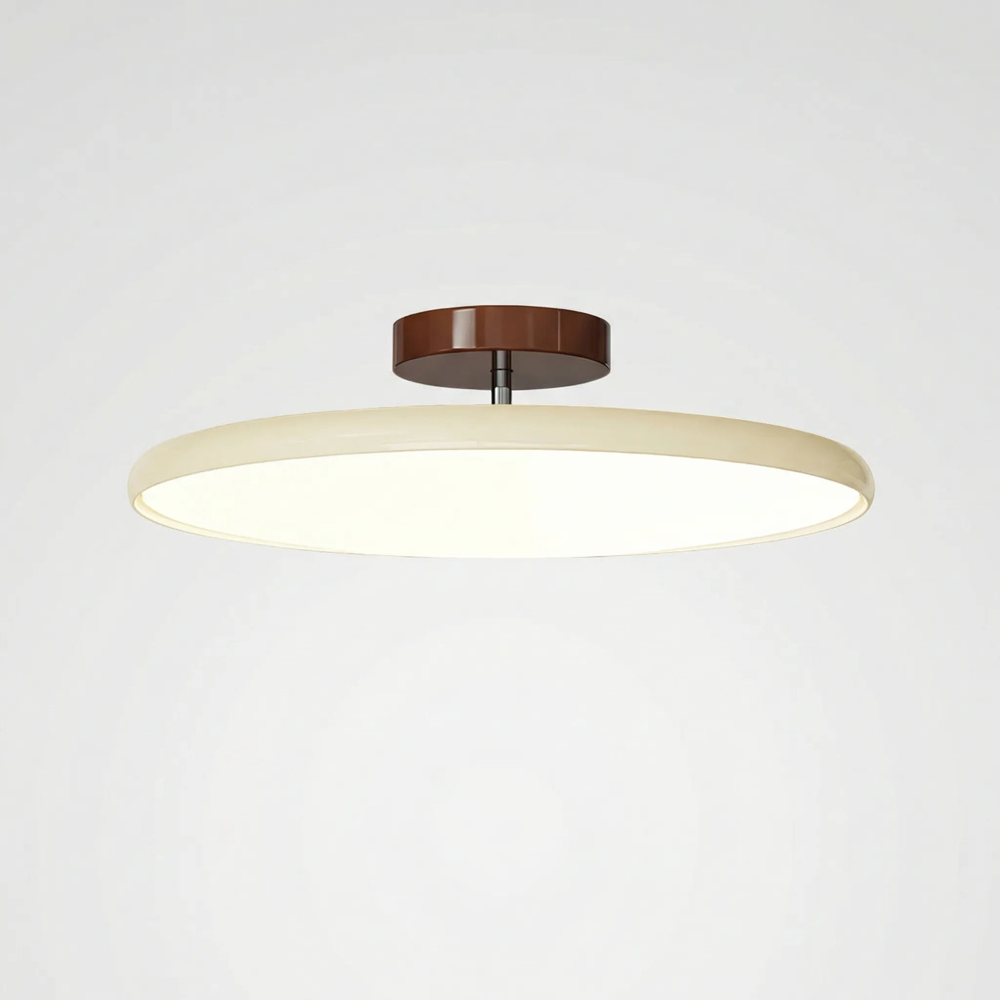 Lumiveil - Circular Flush-Mount Ceiling Lamp
