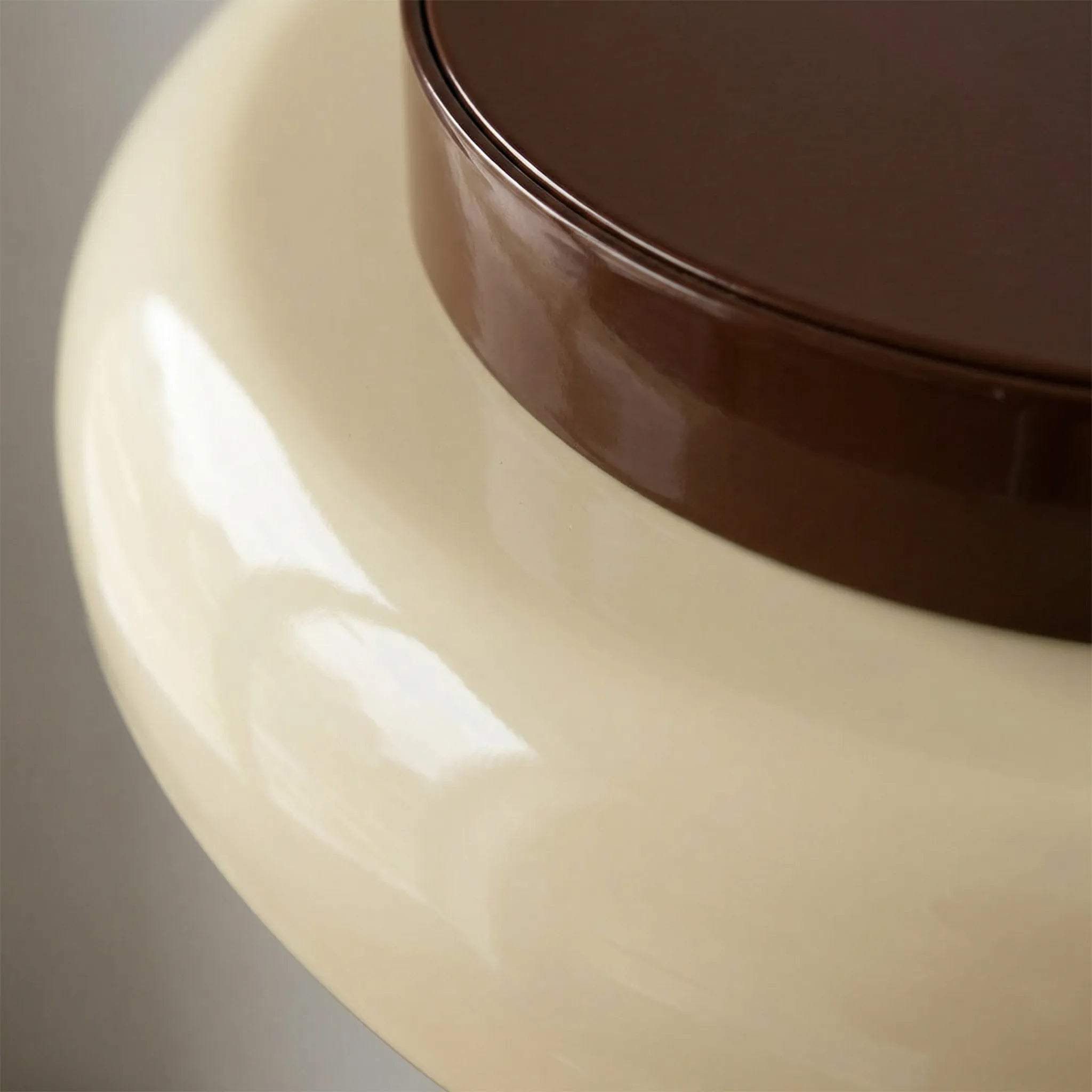 Lumiveil - Circular Flush-Mount Ceiling Lamp