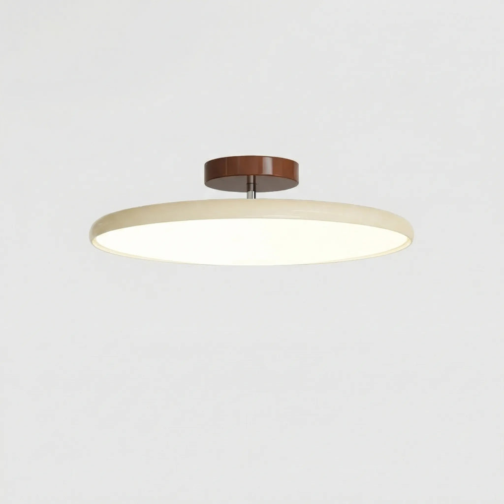 Lumiveil - Circular Flush-Mount Ceiling Lamp