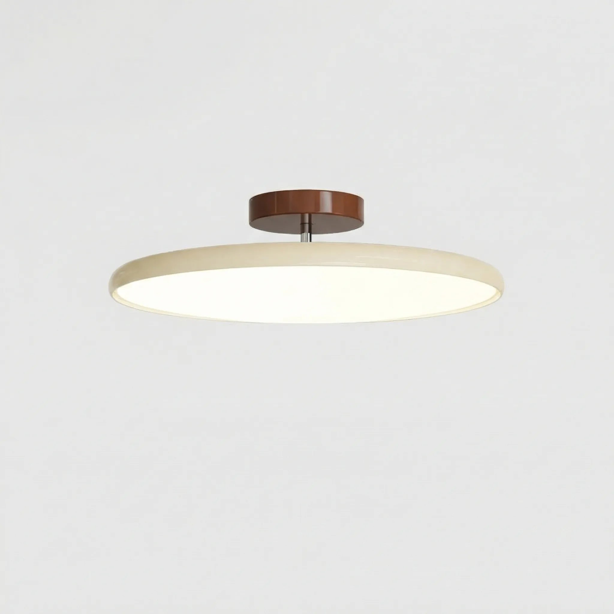Lumiveil - Circular Flush-Mount Ceiling Lamp