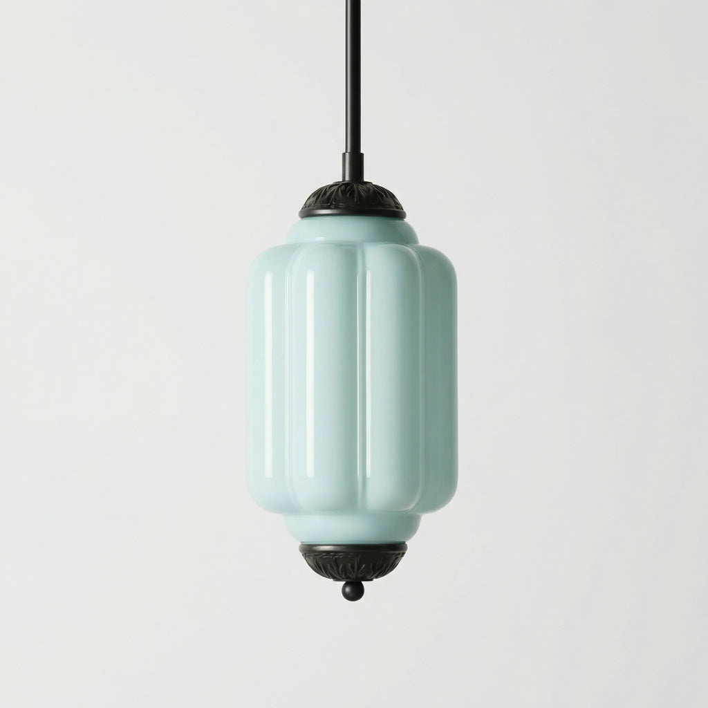 Lumivelle - Vintage Lantern-Shaped Pendant Lamp