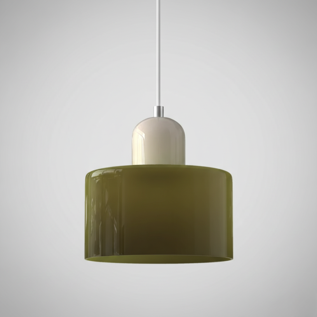 Retro Glass Pendant Light – 15cm x 17cm