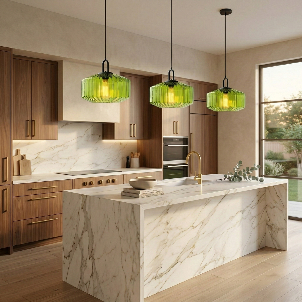 Luminverd - Tinted Glass Ceiling Pendant Light